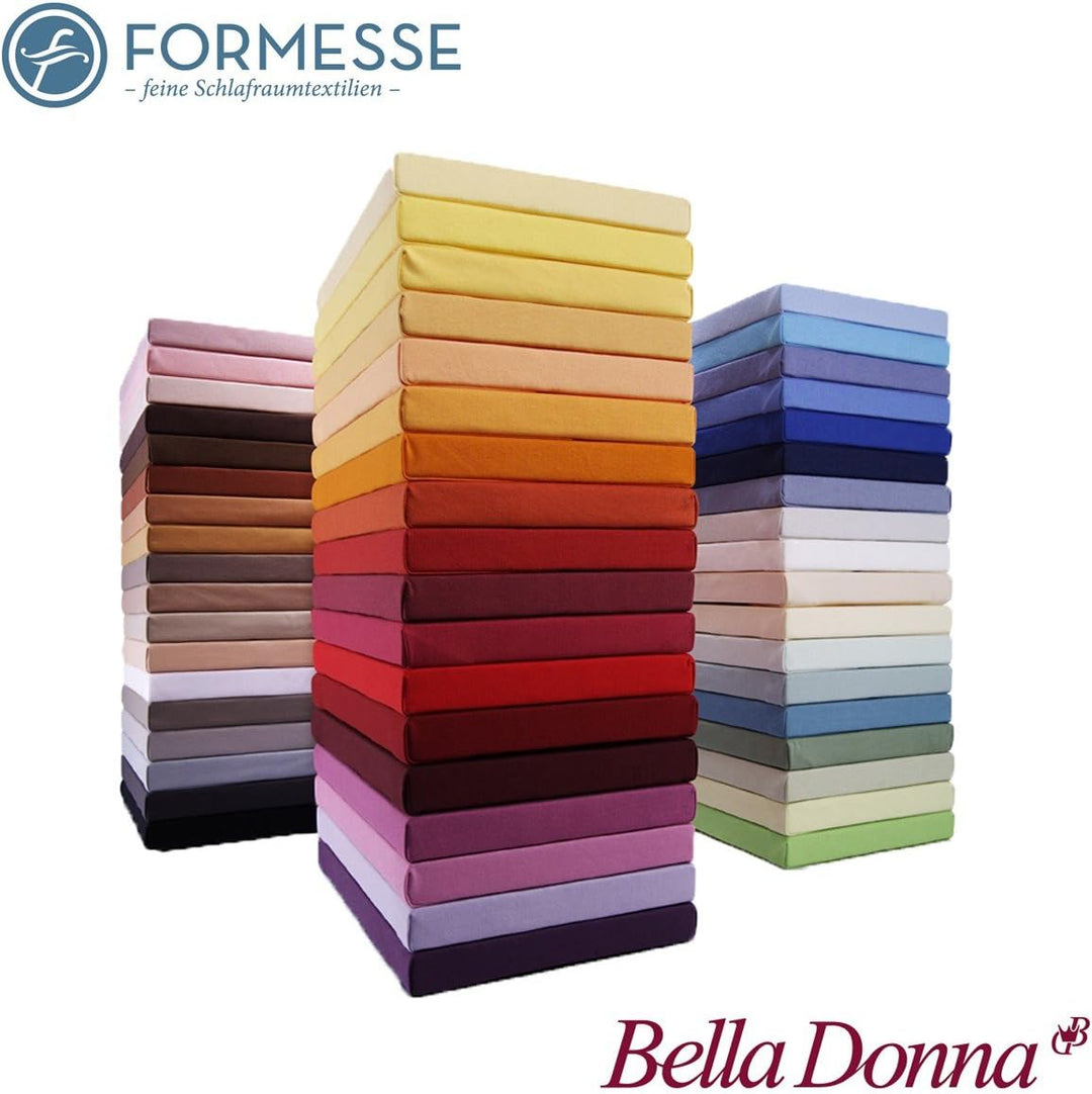 Formesse Spannbettlaken Bella Donna Single-Jersey anthrazit Grösse 200x220 cm - 200x240 cm