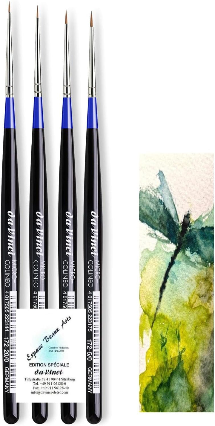 Serie 172 Micro-Colineo Set, Kolinsky Sable Synthetic Fibres