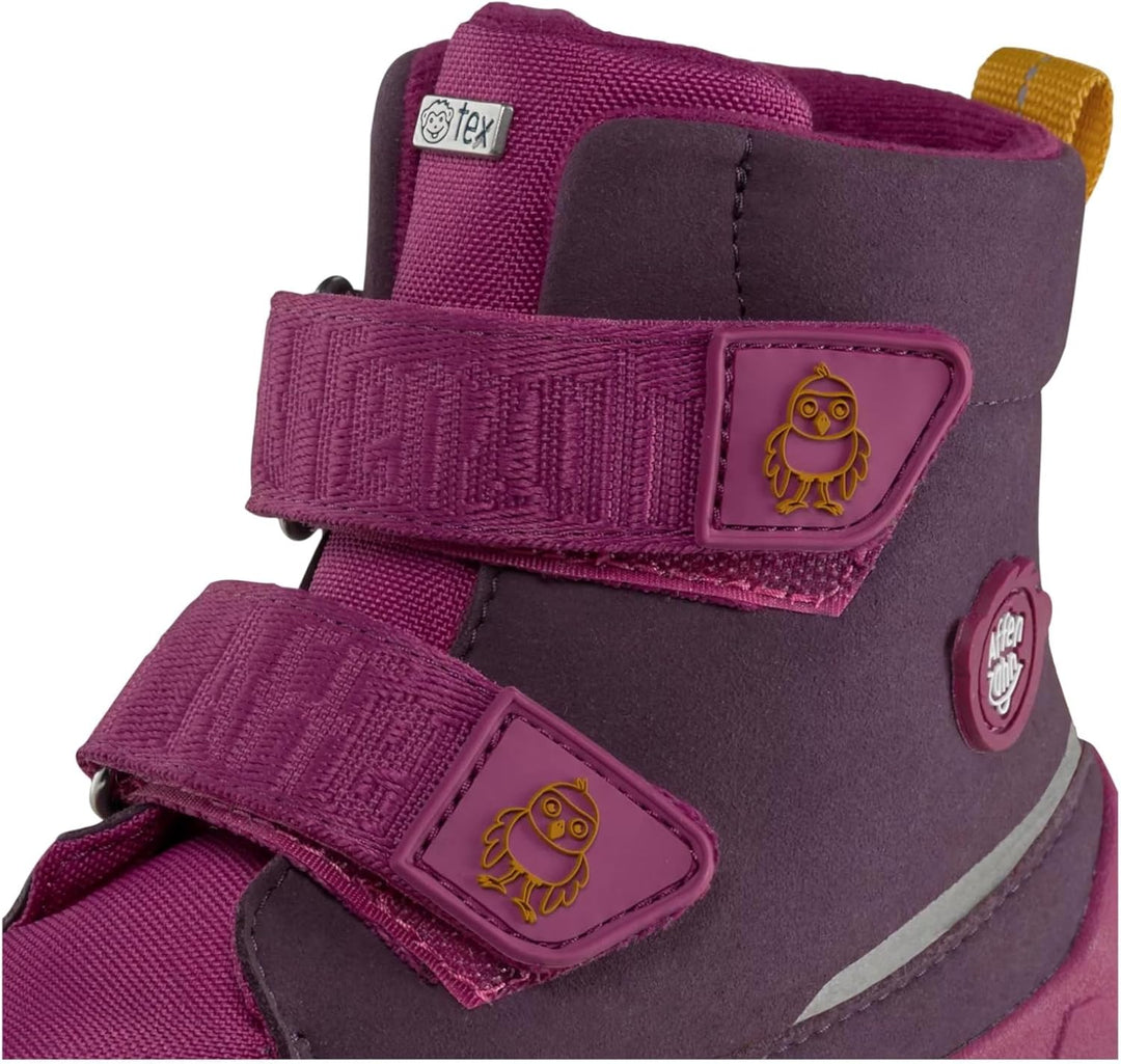 Affenzahn Winterstiefel Vegan Comfy warm gefüttert, wasserdicht vegan mit Kletterverschlüssen, Gröss