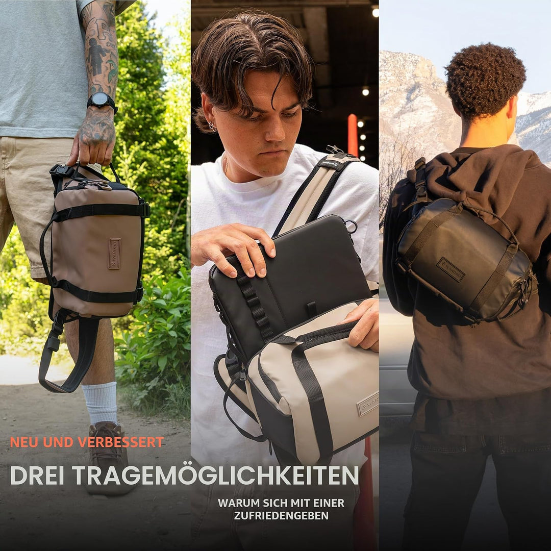 WANDRD All New ROGUE Sling V2: Wetterfeste Alltags-Tragetasche mit blitzschnellem Zugriff, anpassbar