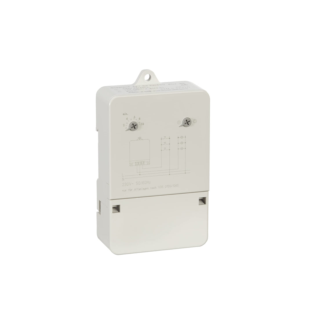Legrand, Treppenlicht-Zeitschalter Rex600Plus, 230 V, 50/60 Hz, extrem leise, Aufputzmontage, 049783