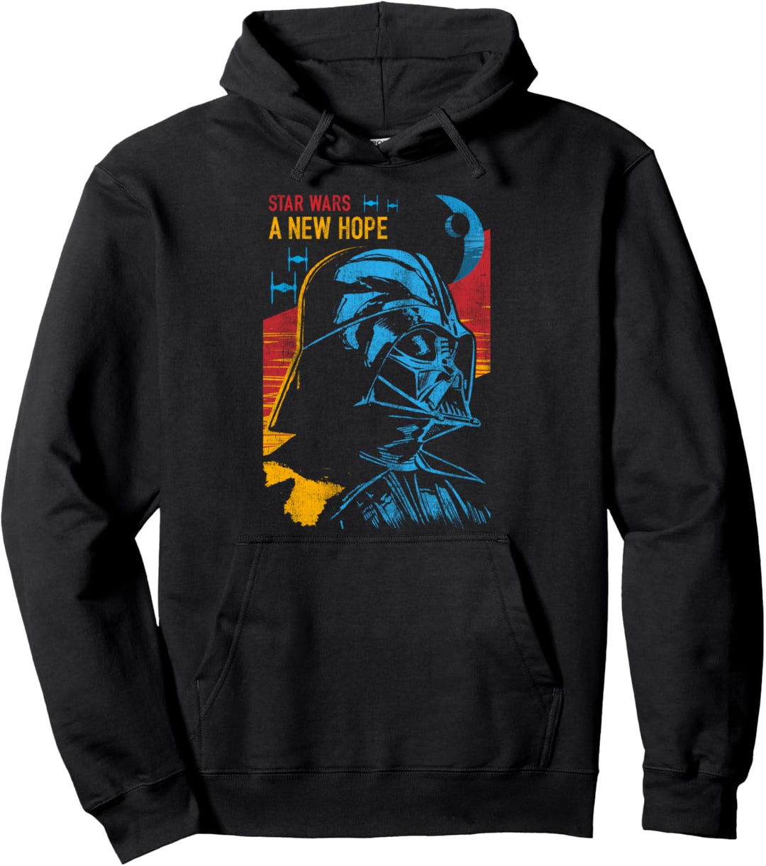 Star Wars Darth Vader Stares Down A New Hope Pullover Hoodie