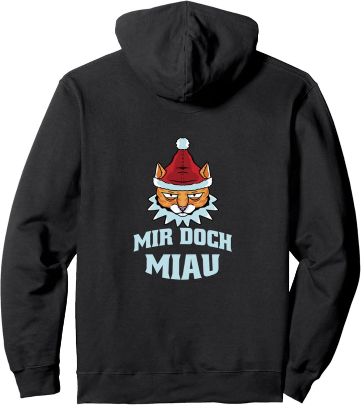 Mir Doch Miau Mir Doch Egal Cat Katze Katzen Spruch Pullover Hoodie