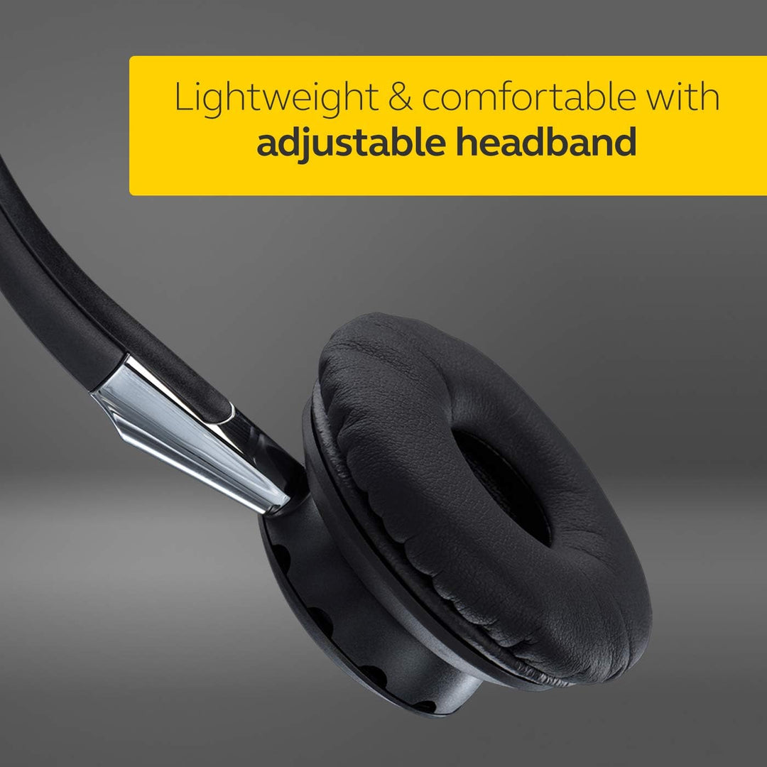 Jabra Q711383 Biz 2400 II Duo USB leistungsfähiges Call-Center-Kabel-Headset für MS Skype for Busine