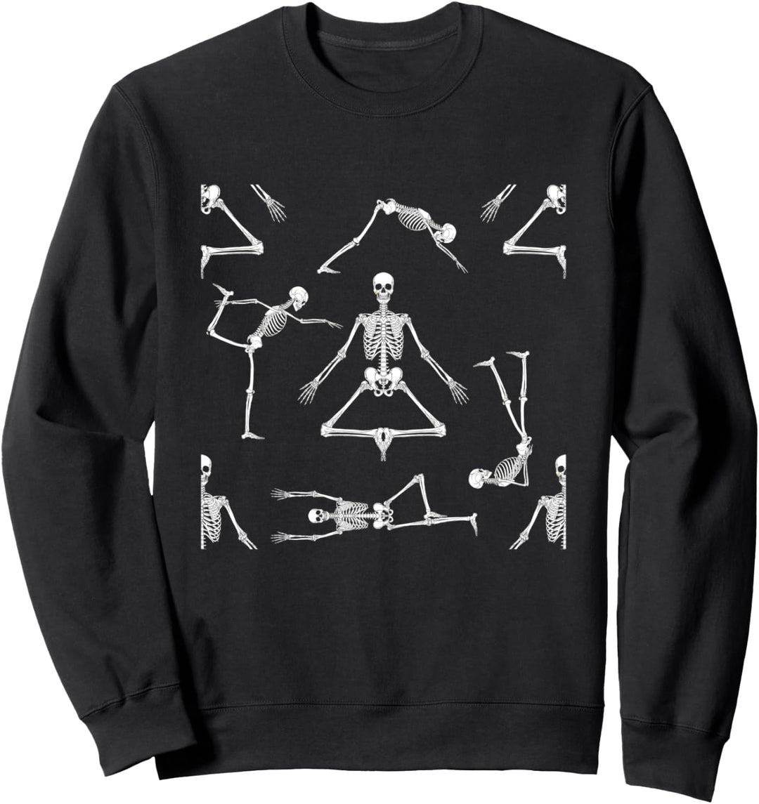 yoga skelette Sweatshirt