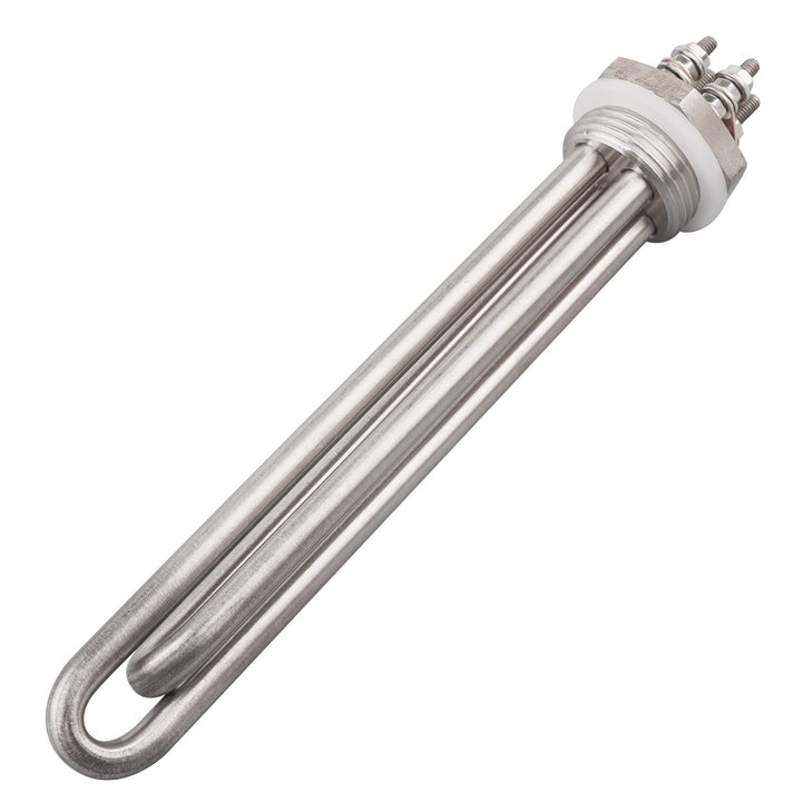 AIICIOO Heizelement Edelstahl 1 Zoll 2U 24V 1200W, 24V 1200W