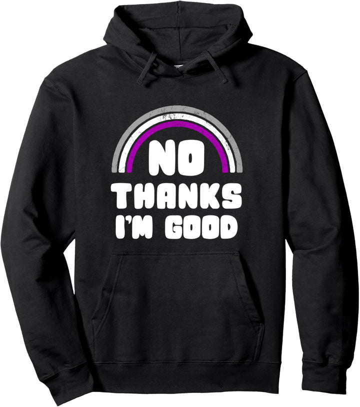 Asexueller Pride Ace Pullover Hoodie