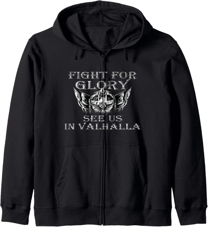 Wikinger Odin Ragna Wikinger Spruch Valhalla Kapuzenjacke