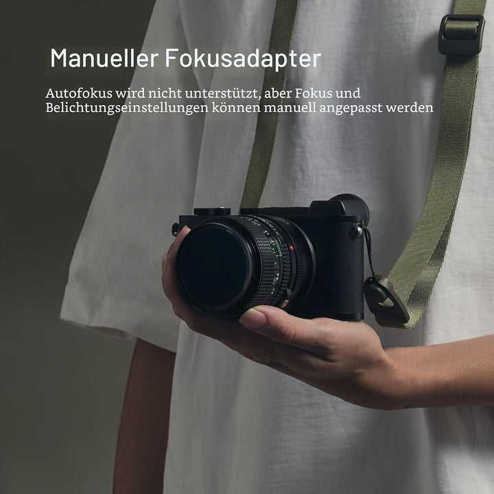 Urth Objektivadapter: Kompatibel mit M42 Objektiv und Canon EF &amp; EF-S Kameragehäuse, M42