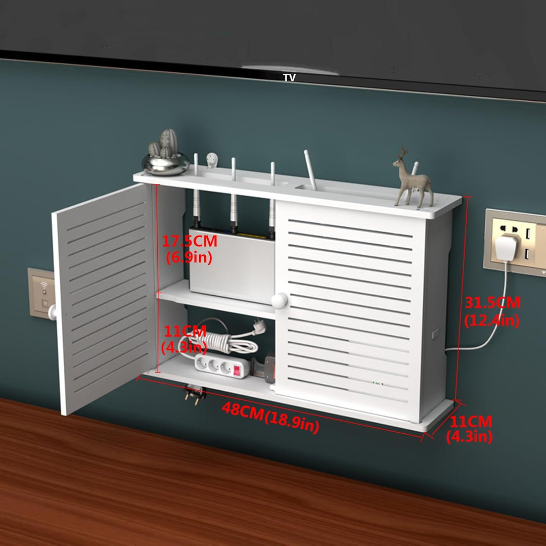 Wandbehang Router Verstecken Regal, Wand Router Aufbewahrungsbox, Router Box, Router Verstecken, Wan