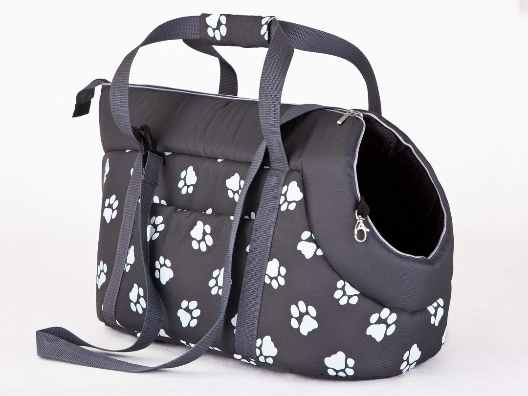 Hundetasche Tragetasche für kleinen und mittleren Hund, Welpen, Katze für Spaziergang - Grösse M 25