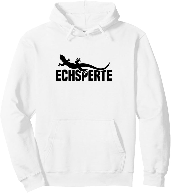 Echsperte Experte Echse Eidechse Reptilien Pullover Hoodie