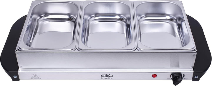 Stay Hot SH 3.1, 2-in-1 Buffetwärmer &amp; Warmhalteplatte, 200 Watt, Ideale Lösung für Buffets, Partys