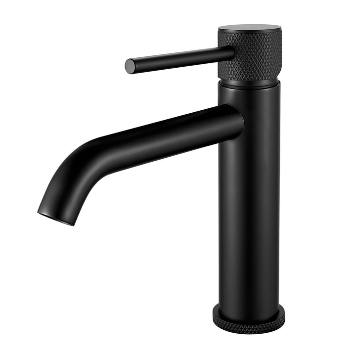Wasserhahn Bad Waschtischarmatur Schwarz, Waschbecken Armatur Badezimmer, Einhebelmischer Mischbatte