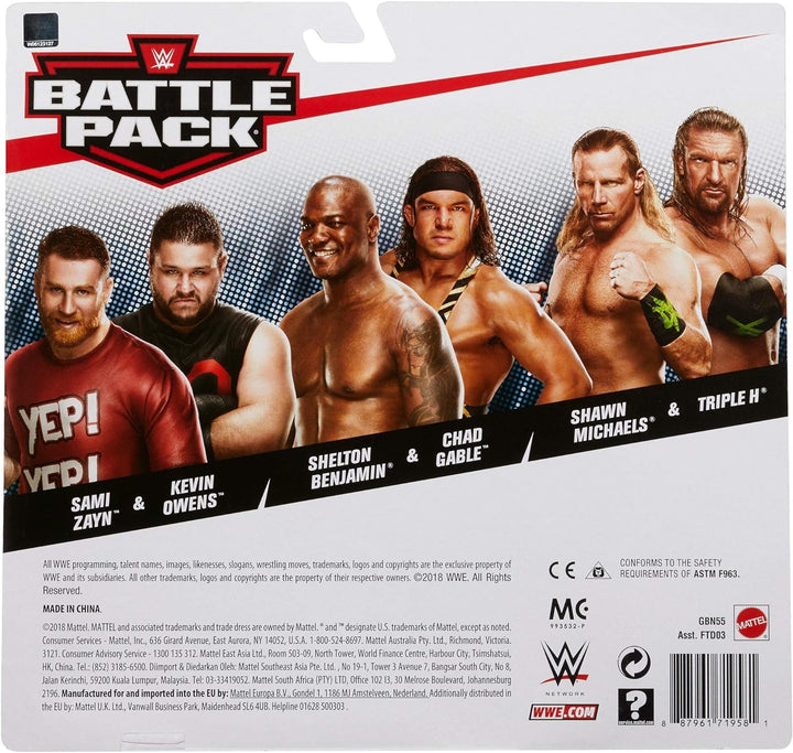 WWE Basis Figuren (15 cm) 2er-Pack Chad Gable & Shelton Benjamin
