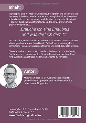 Drohnen Guide - Basiswissen für den Kenntnisnachweis, Paperback