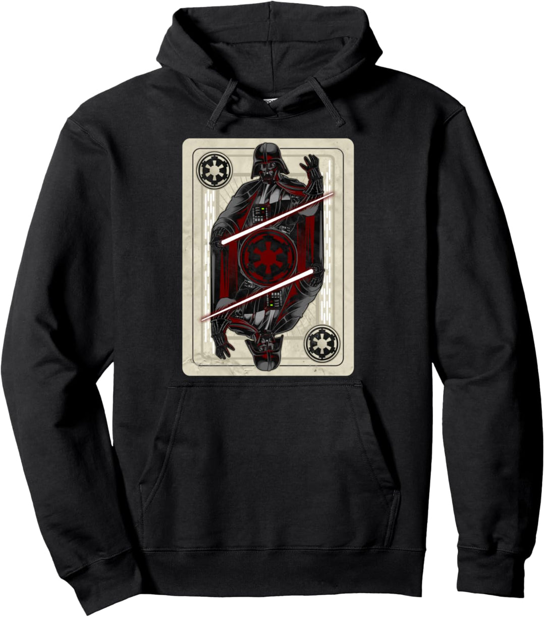 Star Wars Darth Vader Card Empire Logo Pullover Hoodie
