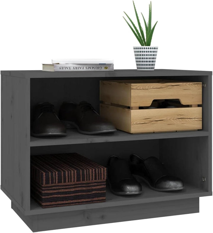ZEYUAN Schuhschrank, Shoe Cabinet, Schuhregal, Schuhe Schrank, Flurschrank, Schuschrankkommode, Grau