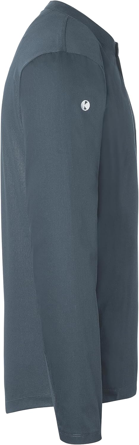 Karlowsky Herren Langarm Arbeitsshirt Performance 60% Baumwolle, 40% Polyester, Anthrazit