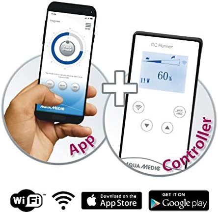 Aqua Medic DC Runner 2.3 regelbare Universalpumpe für Aquarien, Steuerung über App oder