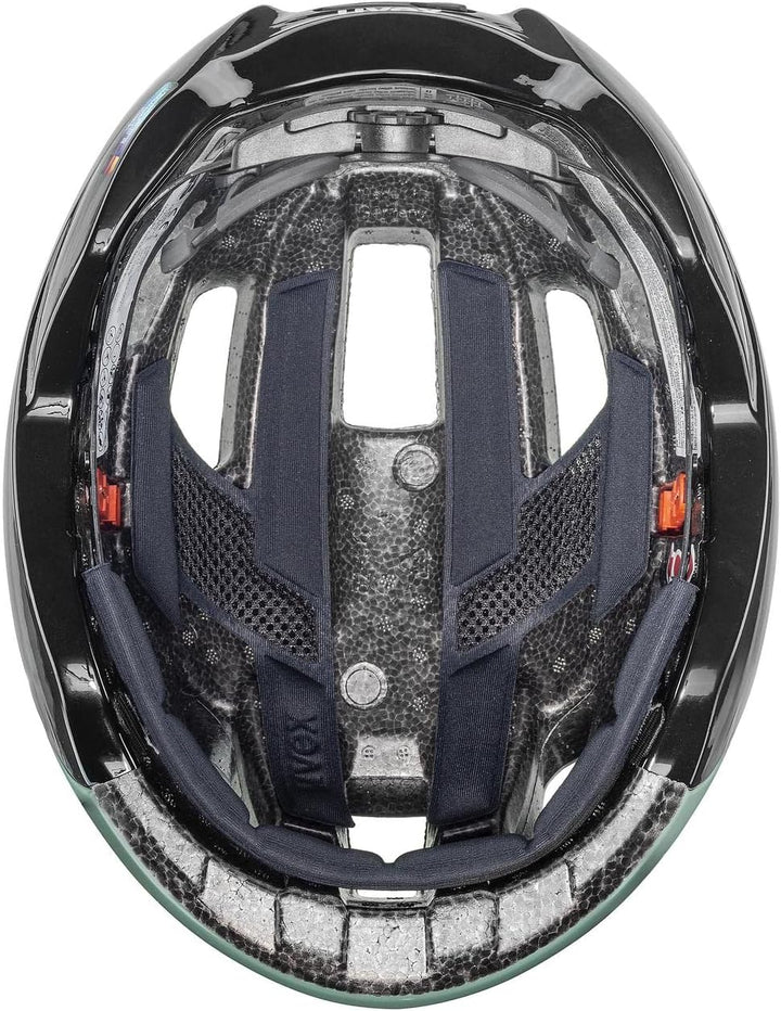 Uvex Rise Rennrad Fahrrad Helm grün/schwarz 2024 56-59 cm, 56-59 cm