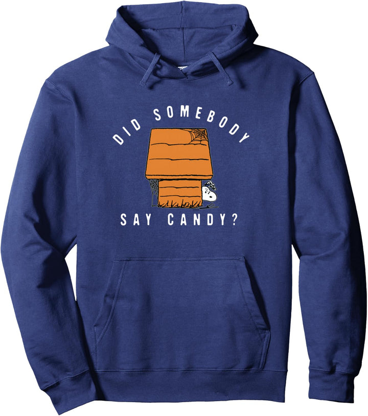 Peanuts Snoopy Hat jemand Süssigkeiten Gesagt Pullover Hoodie
