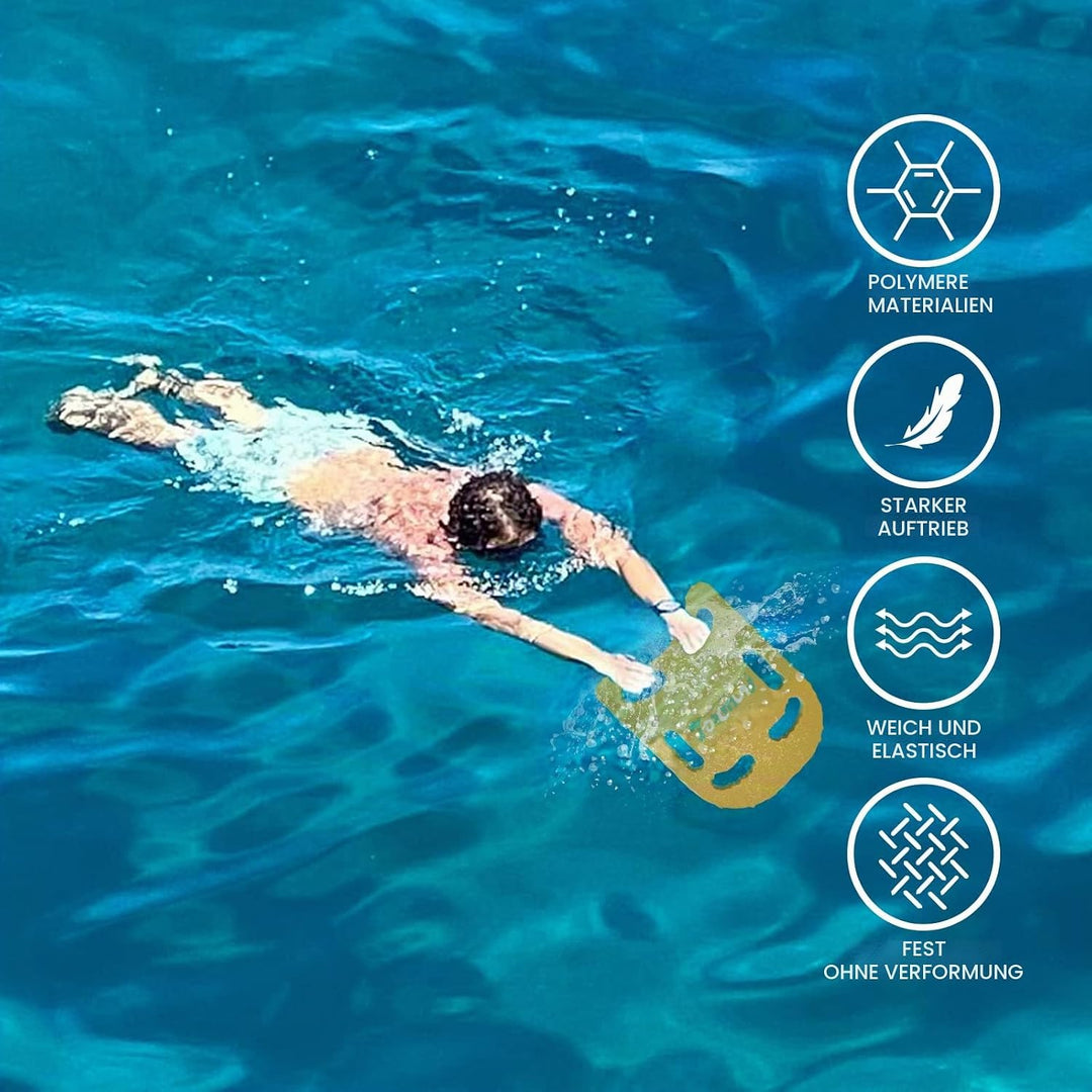 FunWater Schwimmbrett Kickboard für Kinder und Erwachsene Trainingsausrüstung PE Schaumstoff Schwimm