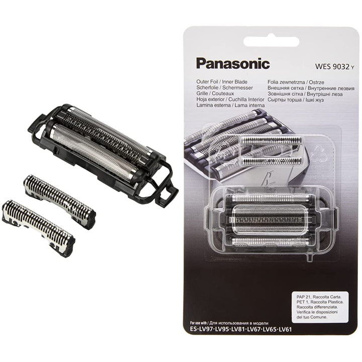 Panasonic Deutschland WES9015Y1361 Combo Pack & WES9032Y1361 Combopack, Messer plus Folie Bundle mit