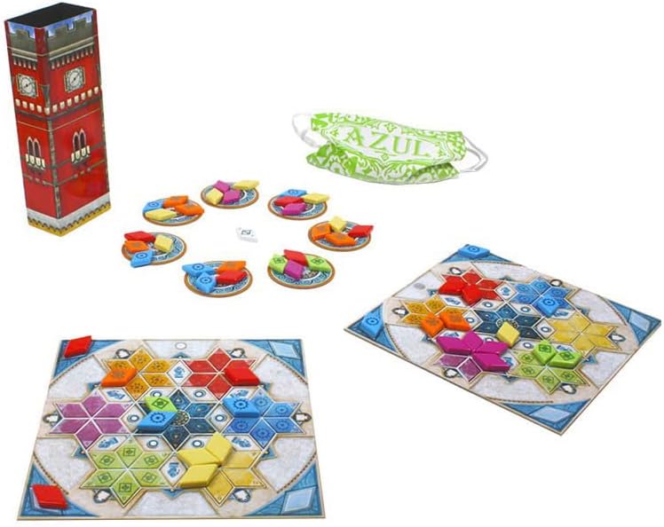 Plan B Games, Azul: Summer Pavilion, Board Game, Ages 8+, 2 to 4 Players, 30 to 45 Minutes Playing T