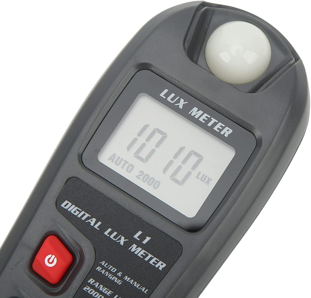 Digitales Luxmeter Lichtmessgerät Beleuchtungsstärkemesser Automatische Abschaltung LCD Display Hohe