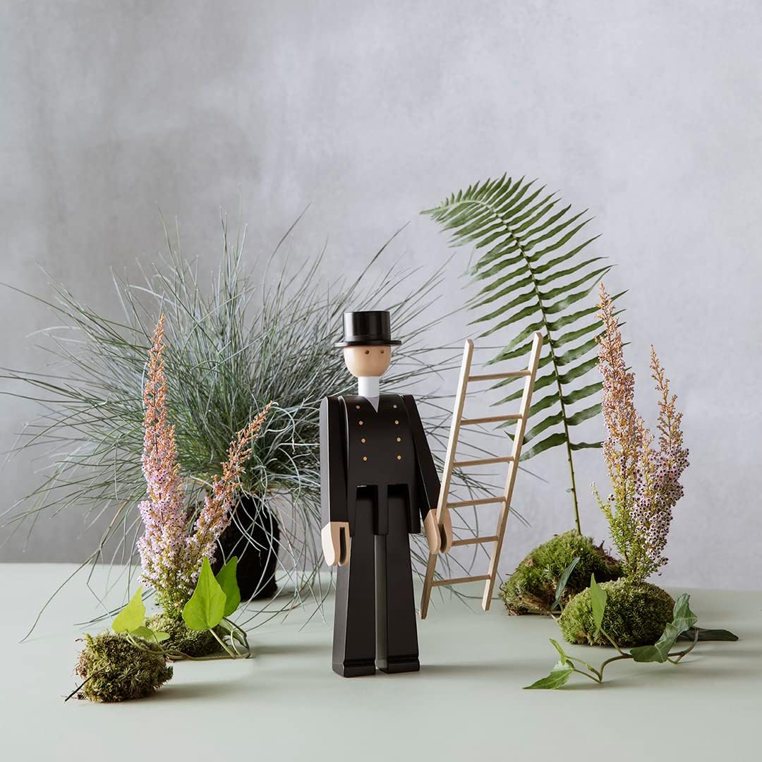 Kay Bojesen Chimney sKaminfegerle 20.5 cm Holzfiguren Originaldesign Schornsteinfeger, Schornsteinfe