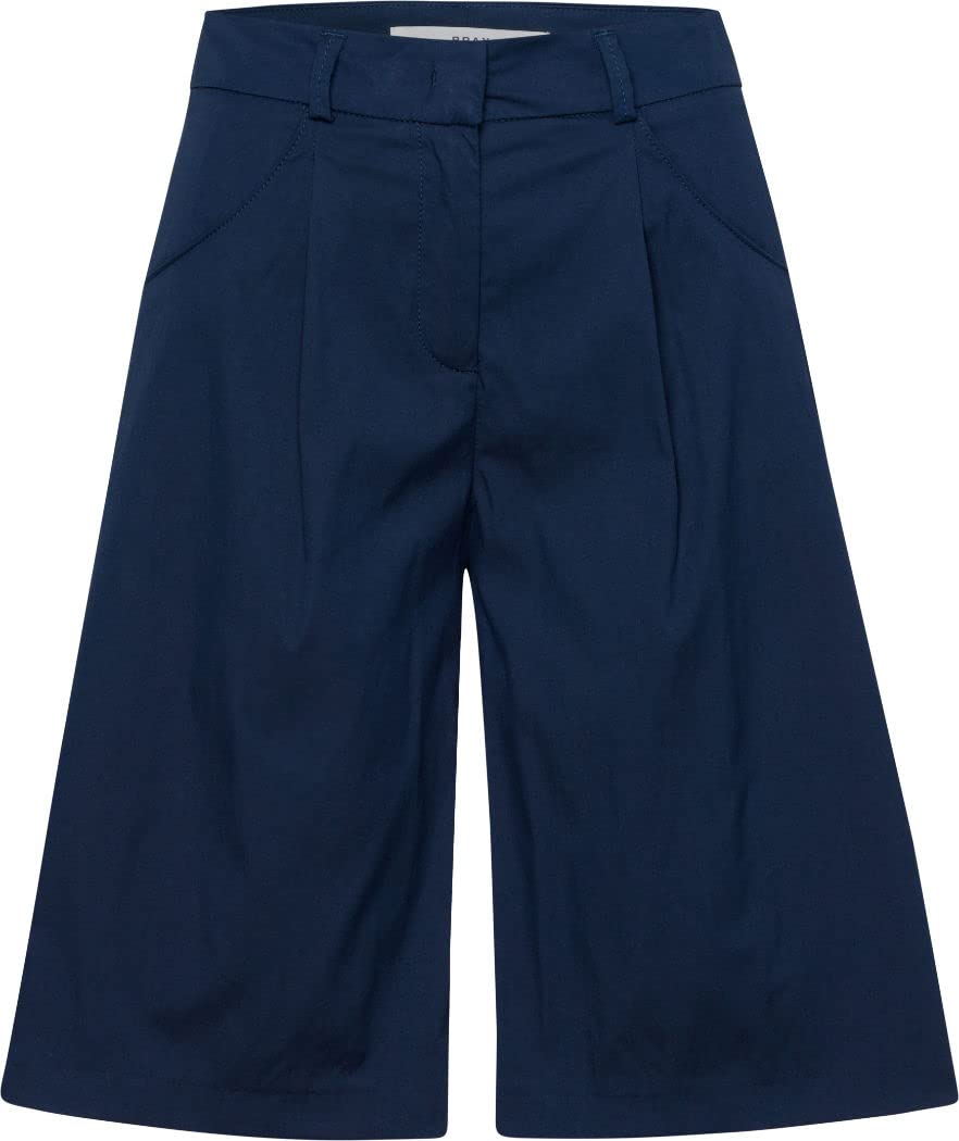 BRAX Damen Style Mia B Bermuda Summer Lightness Jeans-Shorts, 26W / 32L Indigo
