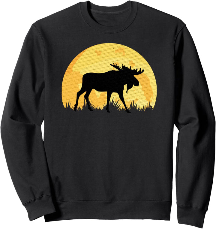 Kinder Elch Geschenk Sweatshirt