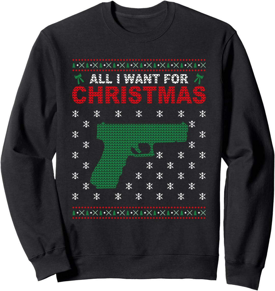 Ugly Christmas Sweater Schiesssport Sportschütze Sweatshirt