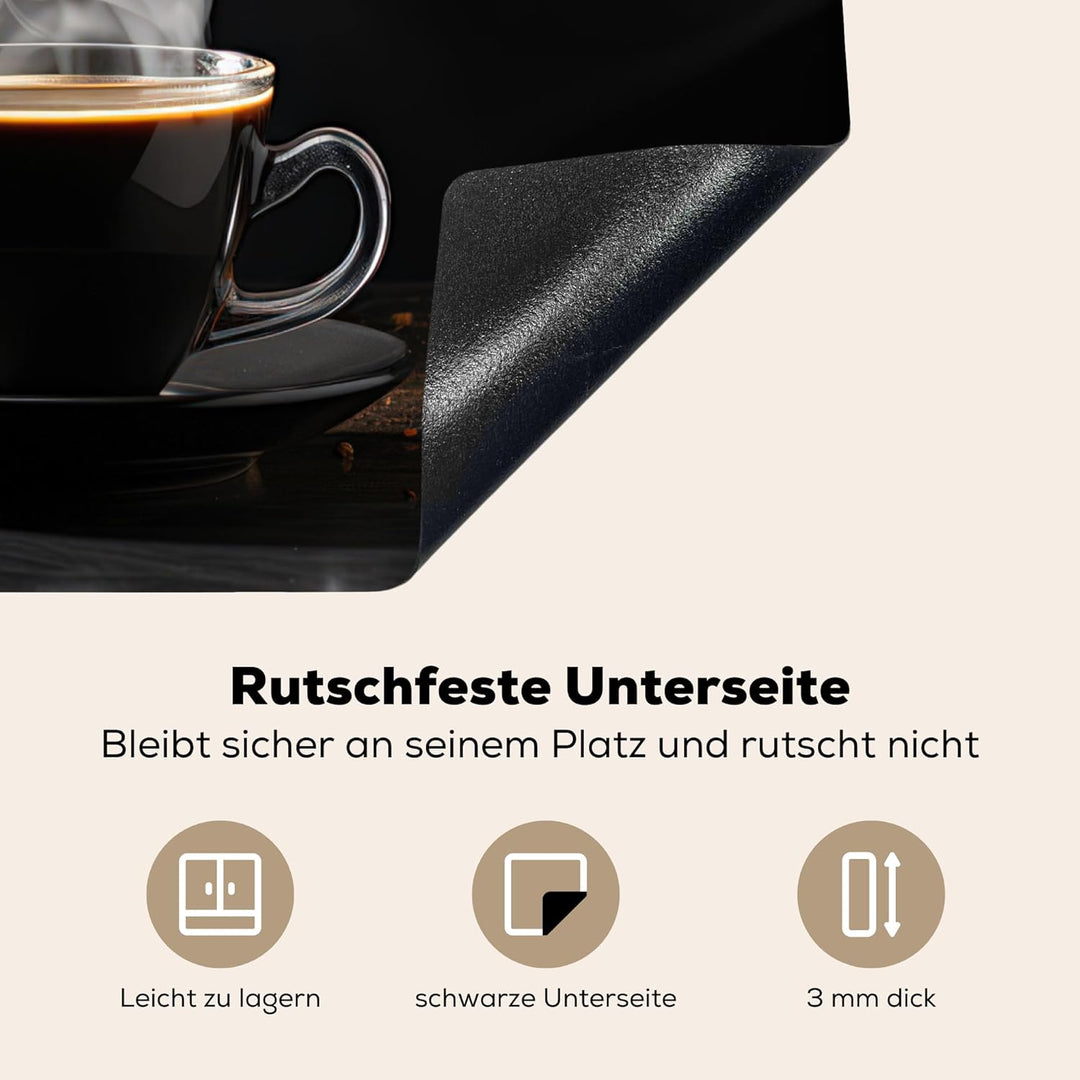 KitchenYeah© Herdabdeckplatte Einteilig Ceranfeld Abdeckplatte Küche Deko Ceranfeldabdeckung Herdabd