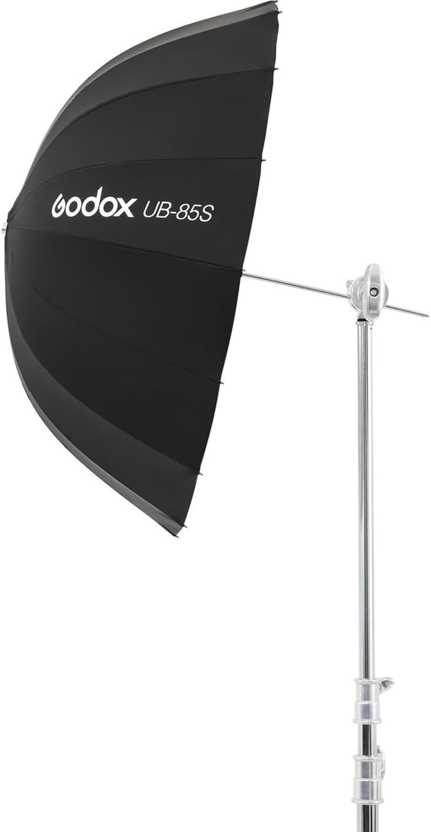 Godox 85cm Parabolic Umbrella Black&amp;Silver