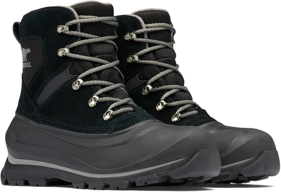 Sorel Buxton Lace Waterproof wasserdichte Winterstiefel für Herren, Braun (Major x Black), 40 EU 40