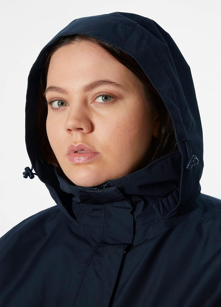 Helly Hansen Damen W Aden Plus Jacket Rain Jacket XXL Grosse Grössen Navy, XXL Grosse Grössen Navy