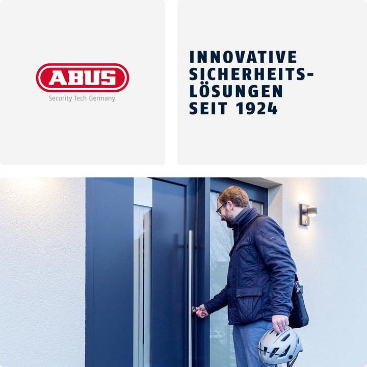 ABUS Profil-Zylinder D6XNP 40/50 mit Codekarte und 5 Schlüsseln, 48304 Nickel Perle 40/50, Nickel Pe