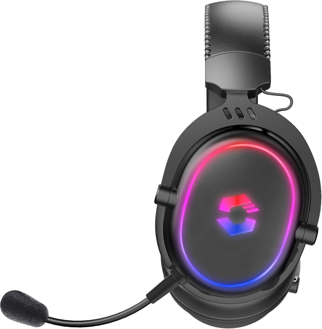 Speedlink CONUX RGB Gaming Headset Wireless Bluetooth USB 2.4G 3,5mm Klinke | mit Mikrofon, Metallra