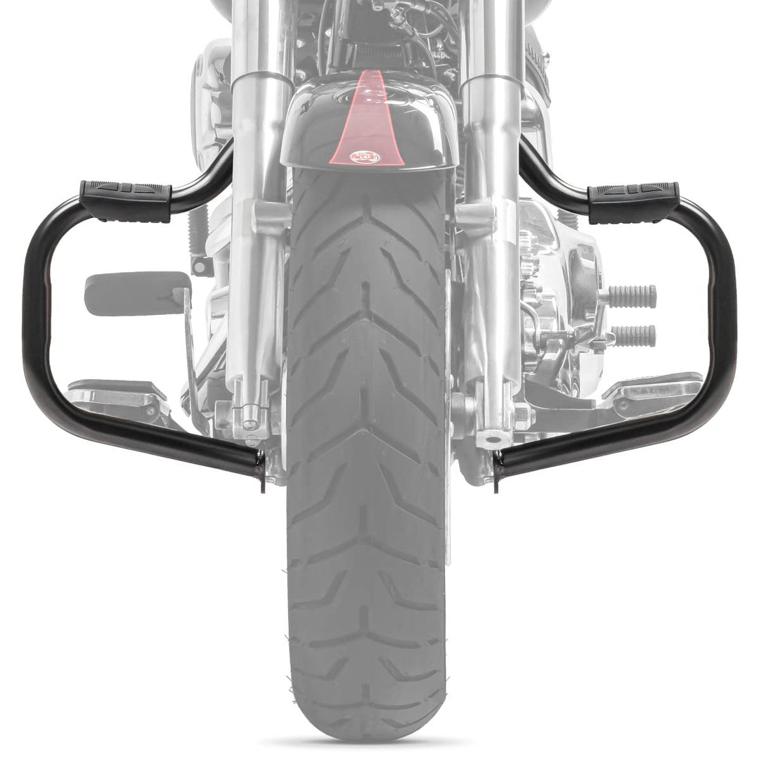 Sturzbügel für Harley Davidson Softail 2000-2017 Craftride Mustache schwarz