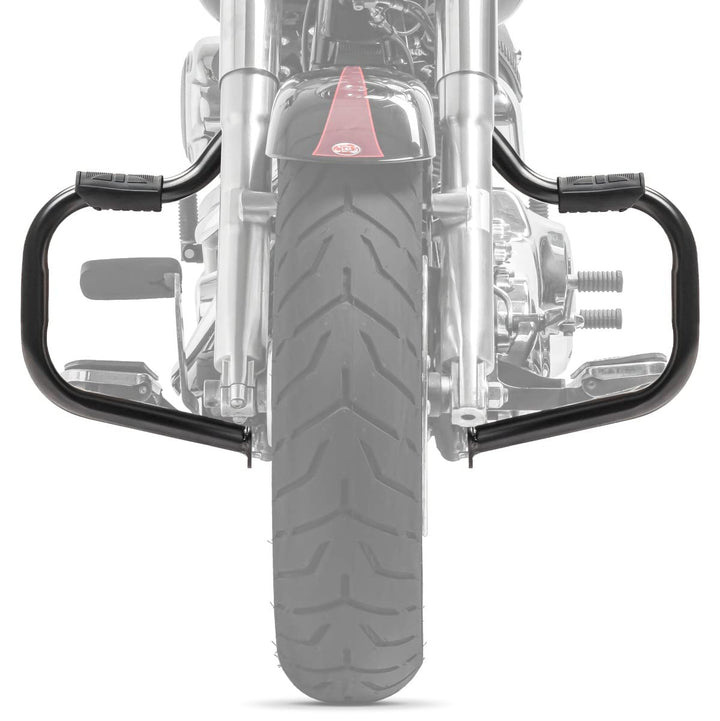 Sturzbügel für Harley Davidson Softail 2000-2017 Craftride Mustache schwarz