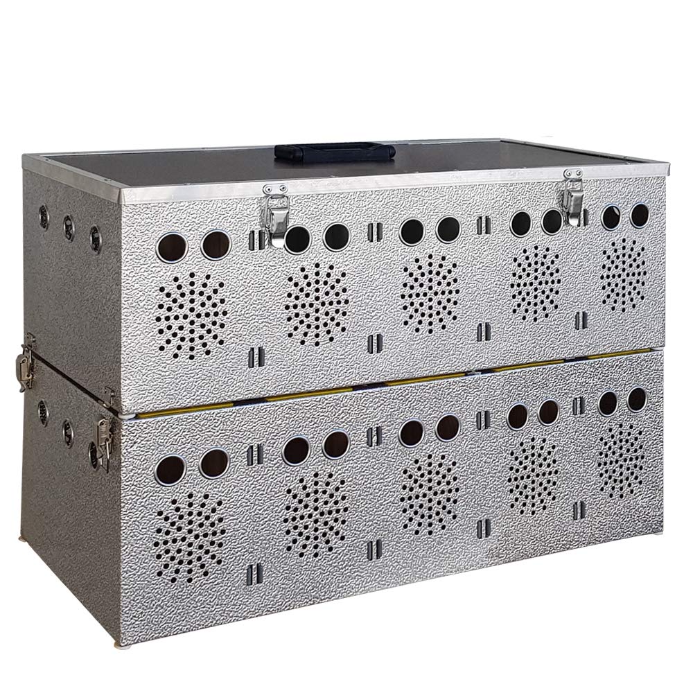Aluminium Transportkorb 10 Abteilungen (2x5)