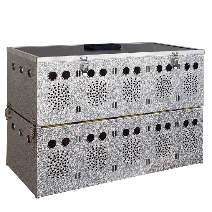 Aluminium Transportkorb 10 Abteilungen (2x5)