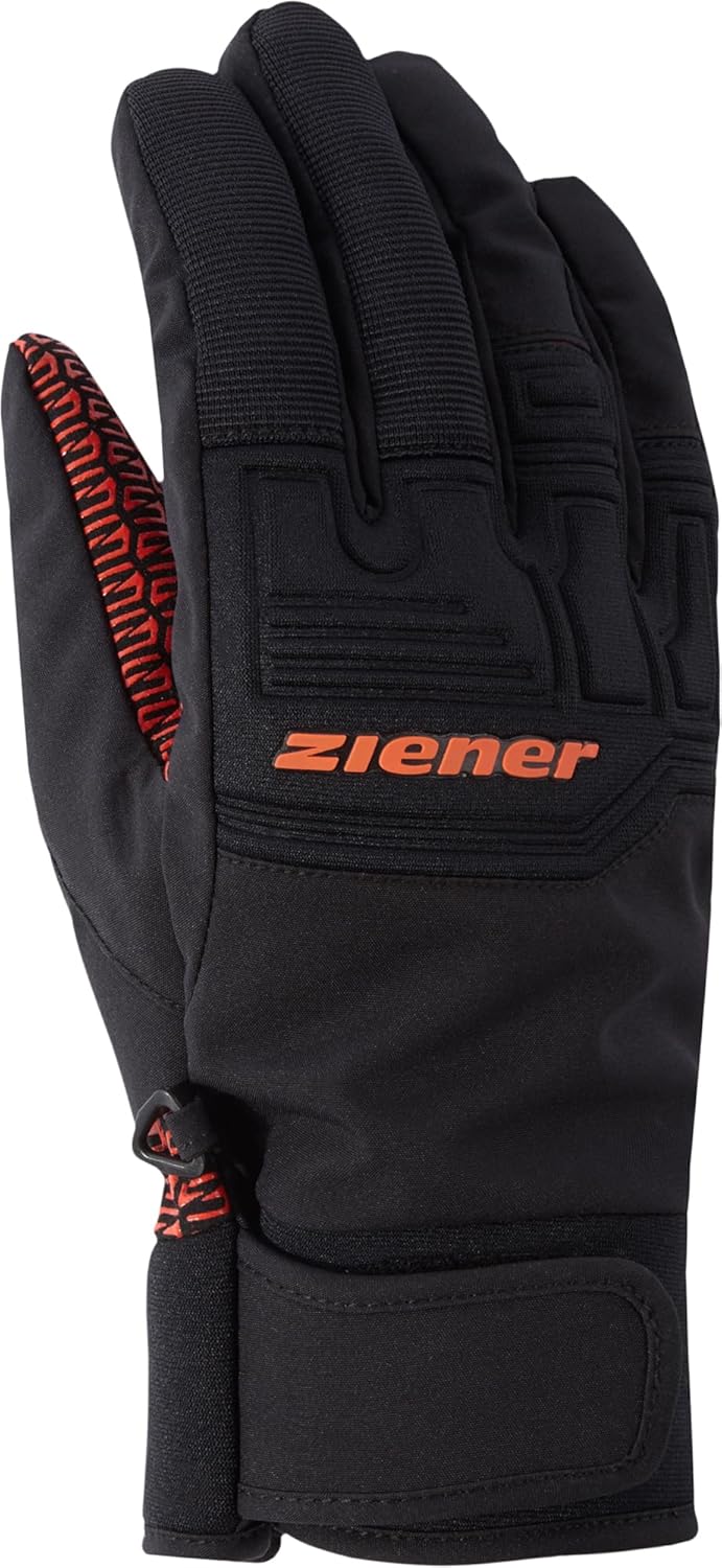 Ziener Garim As Ski-Handschuhe/Wintersport, Wasserdicht, Atmungsaktiv 8.5 orange spice, 8.5 orange s