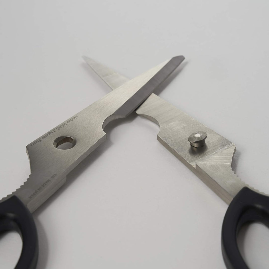 KAI BK-0203 VE5 Michel Bras Kitchen Scissors, 23.2x8.5x1 cm
