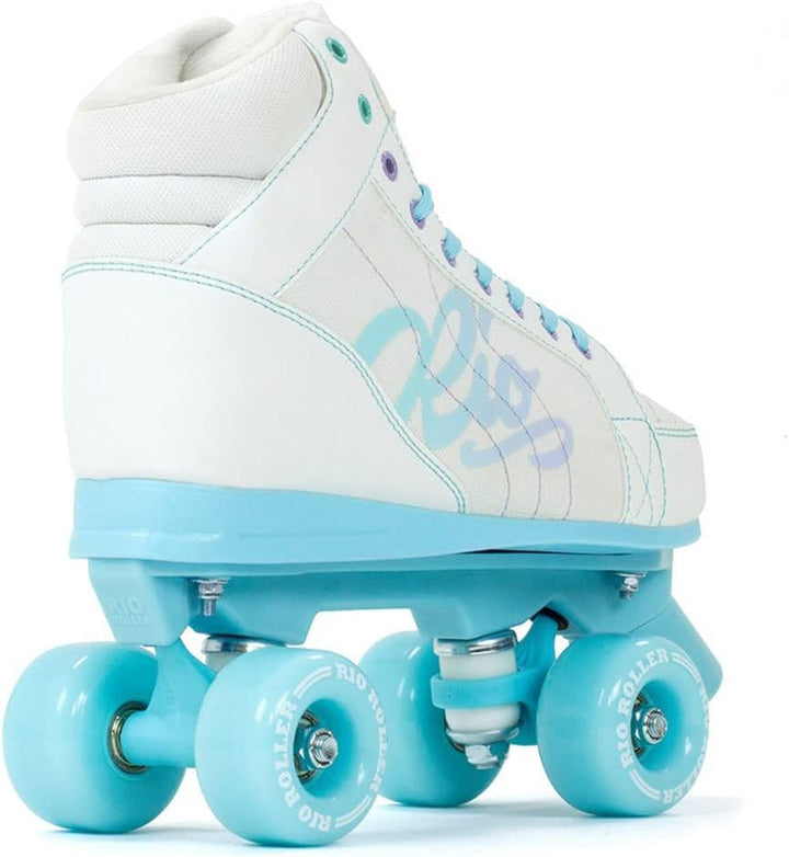RIO ROLLER Lumina Rollschuhe weiss/blau 39.5, 39.5