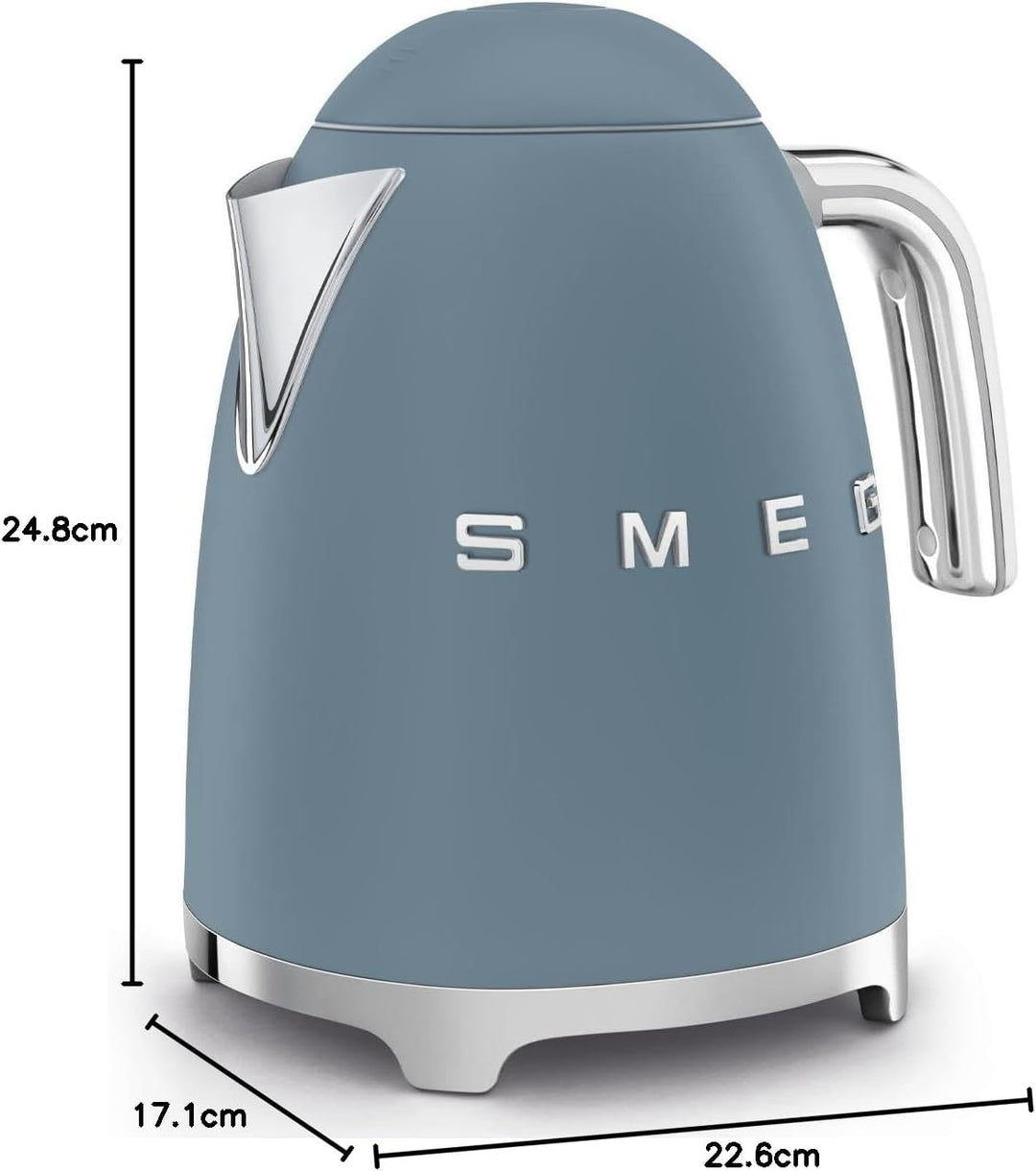 SMEG KLF03SBMEU, Wasserkocher, Storm blue