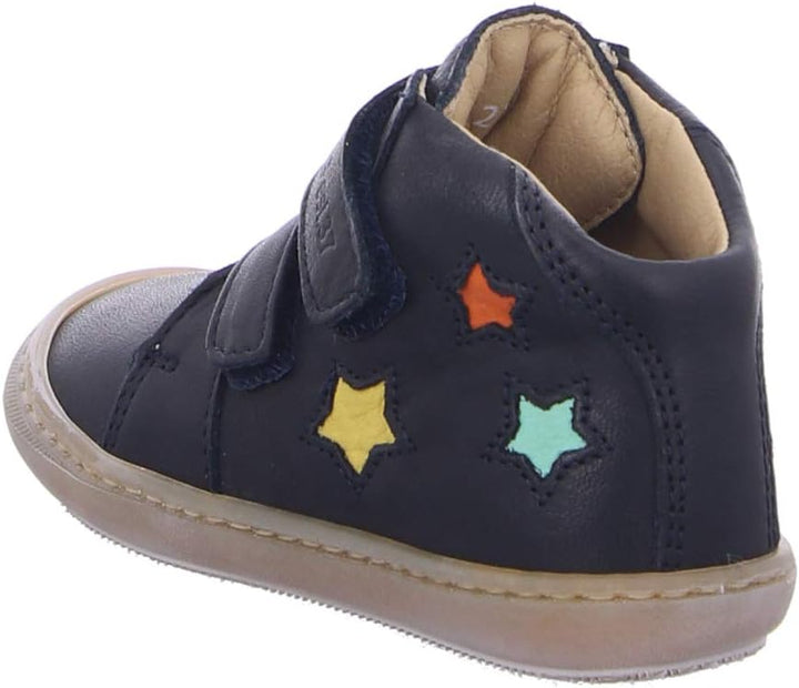 Däumling Jungen Senta Lauflernschuh, Blau, 22 EU Schmal