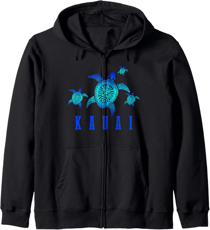 Kauai Hawaii Schildkröte Tauchen Taucher Kapuzenjacke